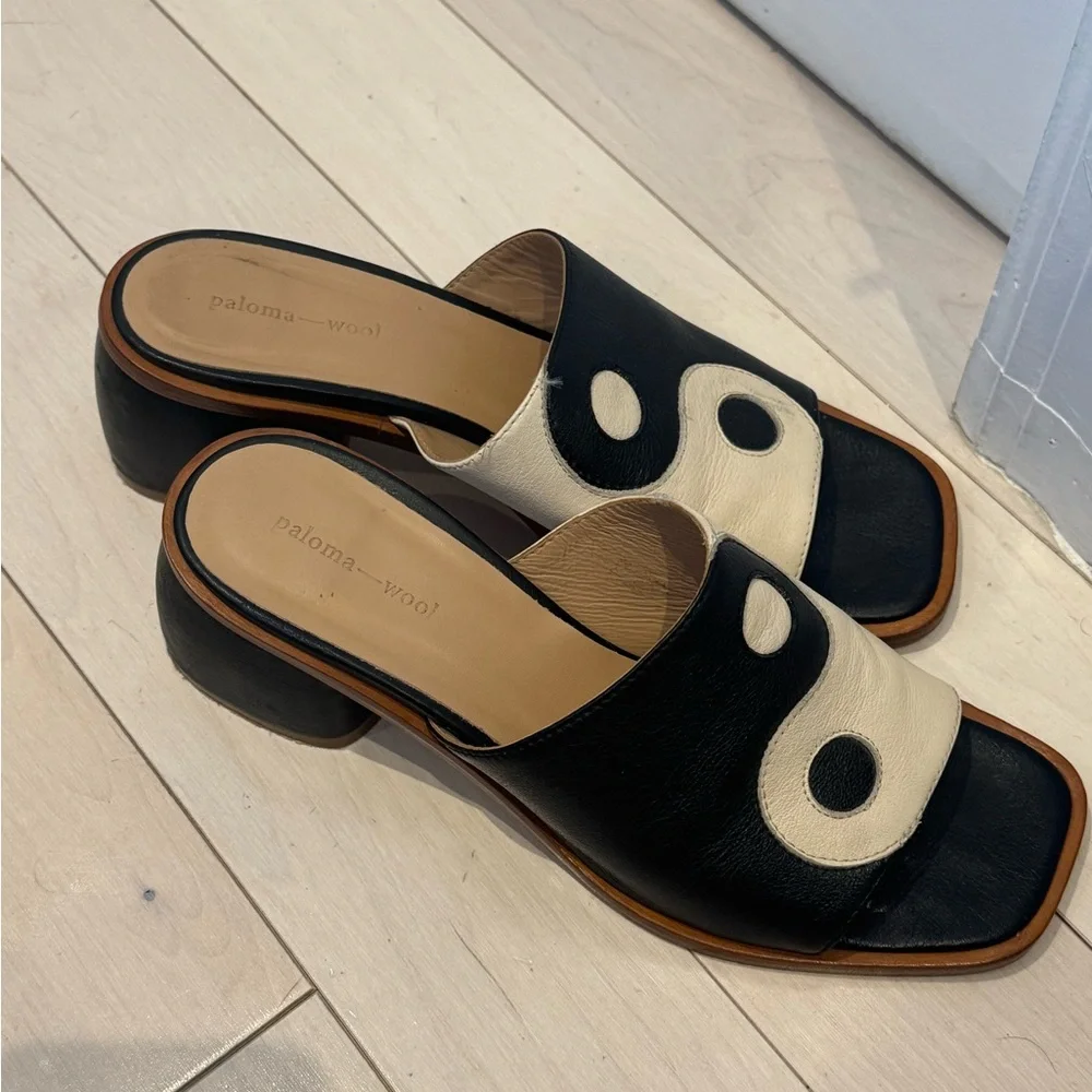 Paloma Wool Yin Yang Mules size 39 - Picture 4 of 6